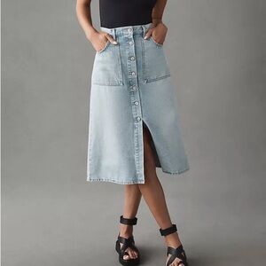 Citizens of Humanity Women's Anouk Denim Midi Skirt
size 26